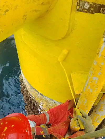 海上风电钢结构辊涂